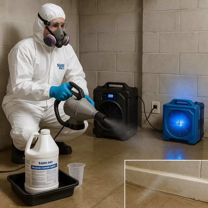 Sanitization and Odor Removal process in Emmett, ID